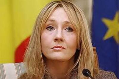 J K Rowling pokes fun at fashion models