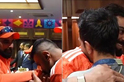 Ashwin Kisses Shami's Hands, Chahal Hugs Kohli: How Team India Celebrated Semi-Final Win - WATCH