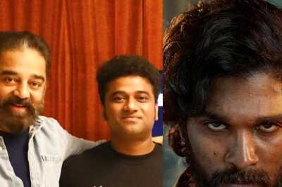 Allu Arjun Has A Sweet Reaction To Kamal Haasan Watching Pushpa With Devi Sri Prasad