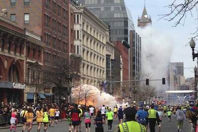 Boston Marathon rocked by twin bomb blasts