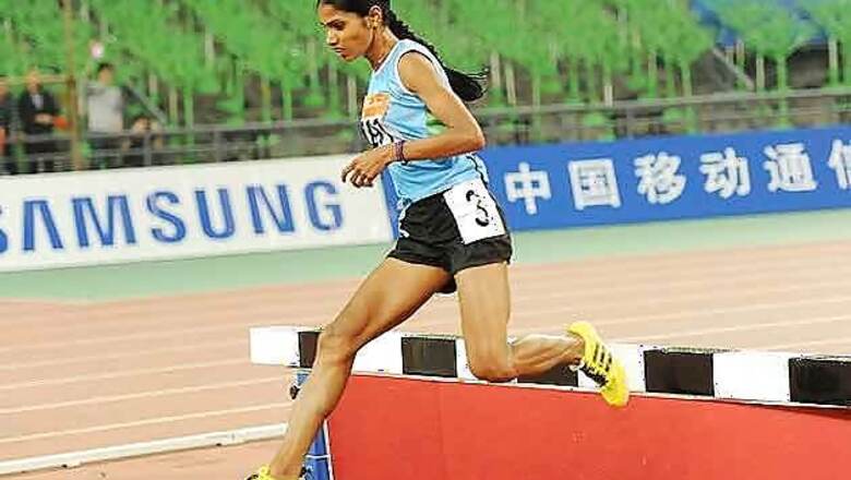 Asian Games 2014: Lalita wins silver, Sudha bronze in steeplechase