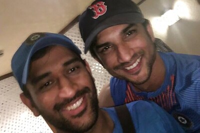 Photo of the day: Sushant Singh Rajput poses for a selfie with Indian skipper MS Dhoni