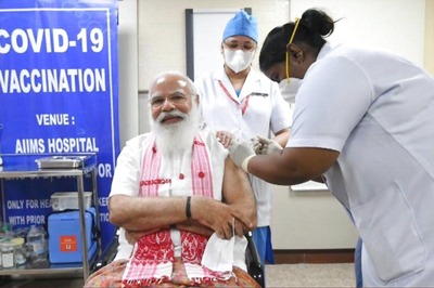 PM Modi Takes First Dose of Covaxin at AIIMS, Urges Those Eligible to Get Vaccinated
