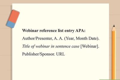 How to Cite a Webinar in APA