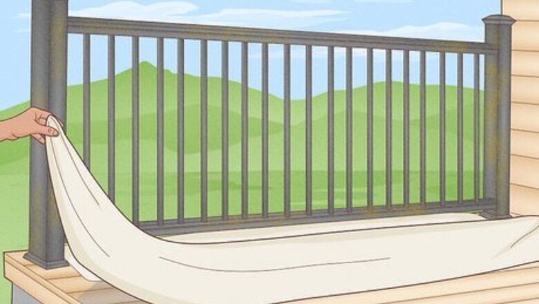 How to Paint Porch Railings