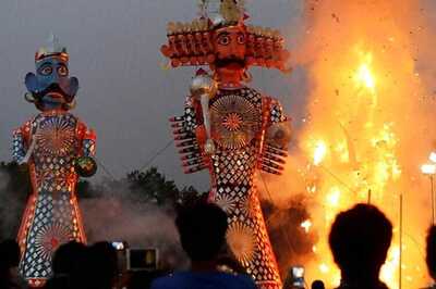 Civil Defence Worker Killed in Dussehra Stampede after Ravana Effigy falls on People