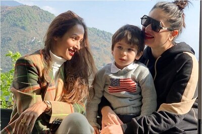Malaika Arora Soaks in the Dharamshala Sun with Kareena Kapoor and Taimur Ali Khan