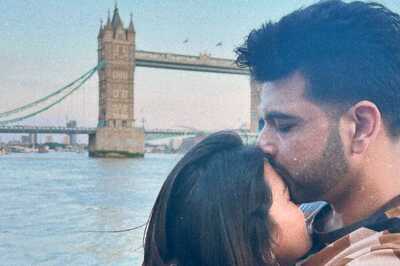 Karan Kundrra Kisses Tejasswi Prakash In New Photo From London Vacation; Check Here