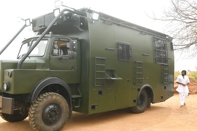 Pawan Kalyan Unveils His Election Campaign Vehicle Varahi; Check Pictures