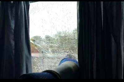 Passenger Bus Attacked And Torched on Bhopal-Indore Highway, Passengers Safe