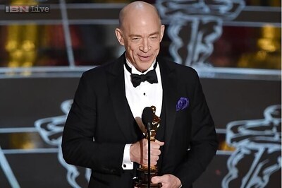 Oscars 2015: JK Simmons wins best supporting actor for 'Whiplash'
