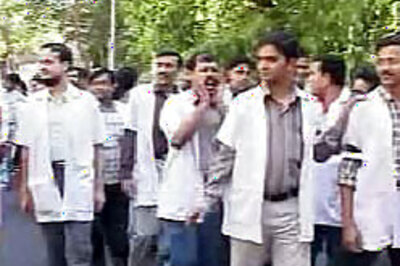 348 docs axed, vow to continue strike