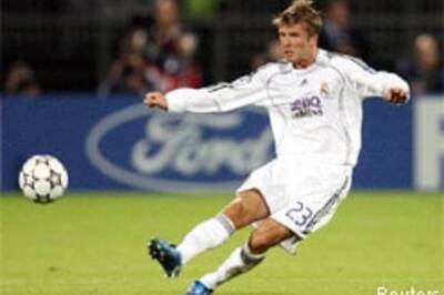 'Beckham is in the form of his life'