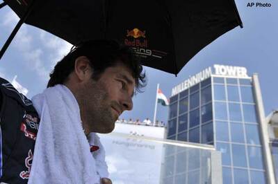 Red Bull's Webber grabs Belgian GP pole