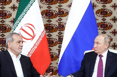 Russia's Putin Cements Ties With Iranian President In Central Asia Meeting Amid Middle East Escalation