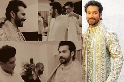 How Manish Malhotra Dressed Varun Dhawan Up for His Wedding with Natasha Dalal, Watch Video