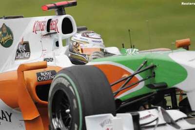 Hiccup-free practice session for Force India