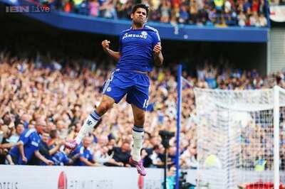 Diego Costa injured in Chelsea training
