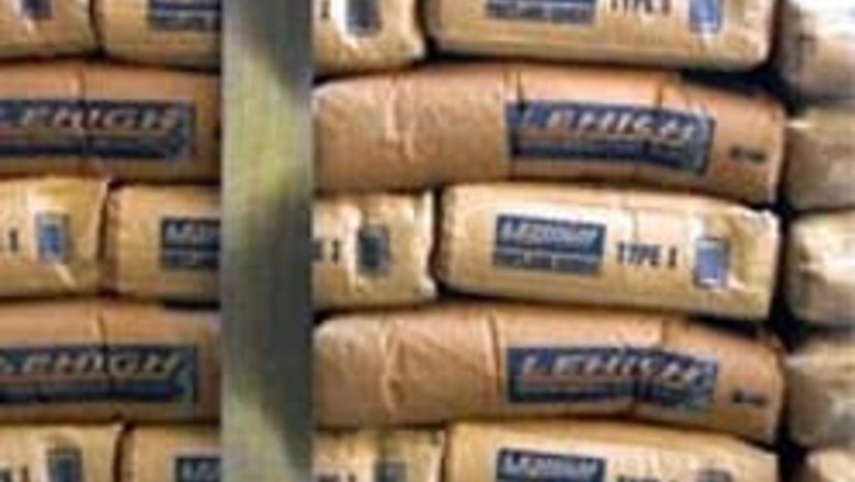 Cement cos won't hike prices for 1 yr