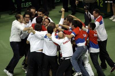 Serbia captures first ever Davis Cup title