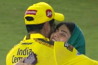 WATCH: Ravindra Jadeja Hugs Wife Rivaba After Handing CSK a Memorable Win in IPL 2023 Final