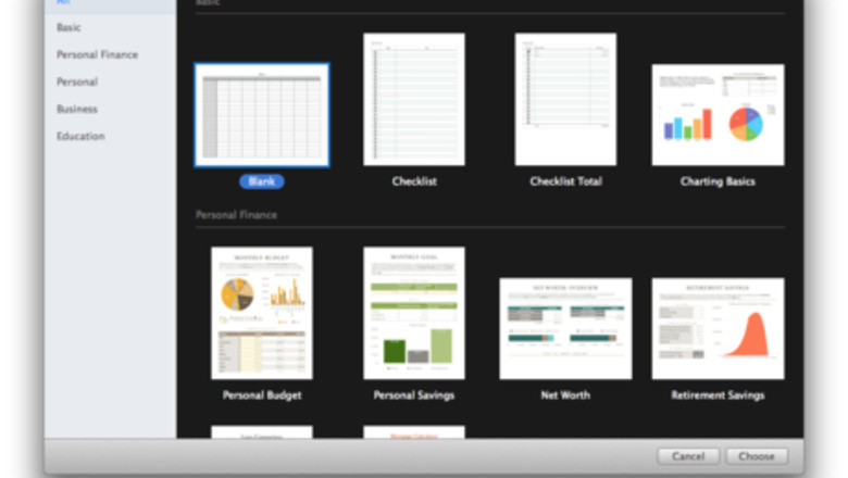 How to Make a Finance Chart in Numbers