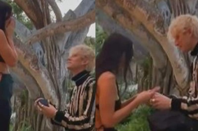 Megan Fox and Boyfriend Machine Gun Kelly Are Engaged; See Her Emerald and Diamond Ring