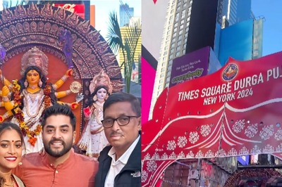 US Woman Shares Her Experience as a 'Bengali Girl' Celebrating Durga Puja at Times Square. Watch