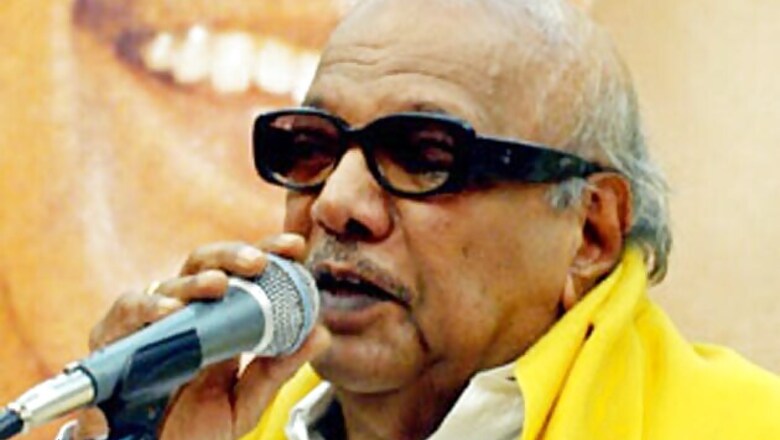 LS polls: Karunanidhi to start campaign trail from Wednesday