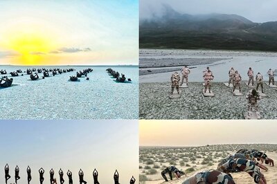 From Icy Ladakh To Serene Sikkim And Heavy Seas, Indian Soldiers Lead Yoga Day Celebrations With Zeal | Visuals