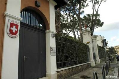 Rome: Blast at Swiss embassy, 1 injured