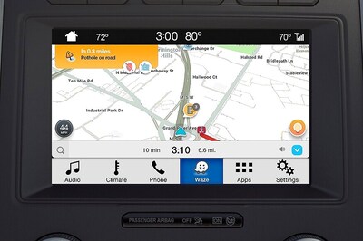 Ford Teams Up With Waze to Bring Live Traffic Info on iPhone User's Dashboard Screen