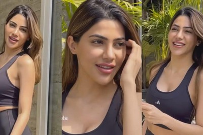 Sexy! Nikki Tamboli Flaunts Her Curves In Black Yoga Pants; Hot Video Goes Viral | Watch