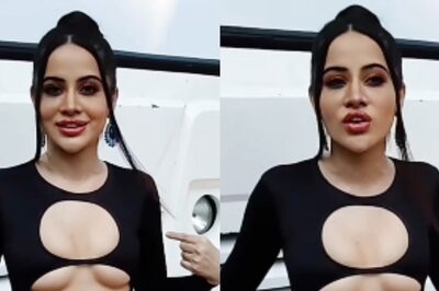 Urfi Javed Flaunts Cleavage In Sexy Cutout Swimsuit, Transparent Mini-Skirt; Says 'Just Look'; Watch