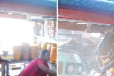 Speeding Tamil Nadu Roadways Bus Crashes Into Shop In Dindigul District; No Injuries