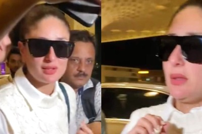 Kareena Kapoor Manhandled By Fans at Airport; Actor Panics After Shocking Incident | Watch Video
