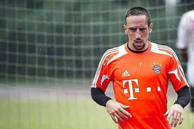 Bayern's Franck Ribery ruled out of Arsenal clash