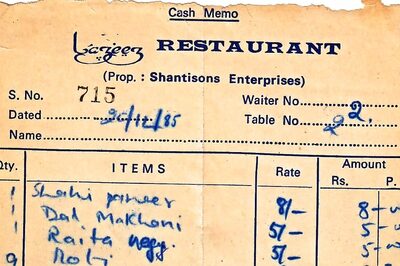 Restaurant Bill From 2007 Gets The Internet Talking On Rise In 'Inflation'