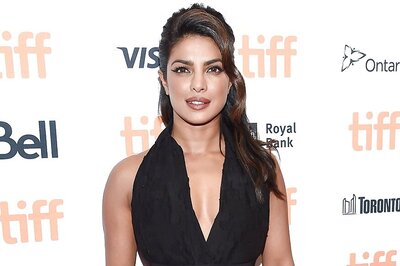 Priyanka Chopra Slays Emmys Red Carpet in This Balmain Feathered Ensemble