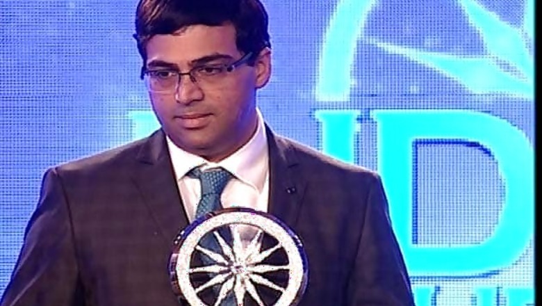 Viswanathan Anand chosen IOTY 2012 in sports category