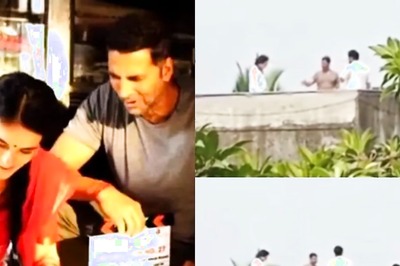 Akshay Kumar, Radhika Madan Dance On A Terrace In LEAKED Sarfira Footage | Watch