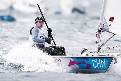Olympics: China's Xu Lijia wins sailing gold