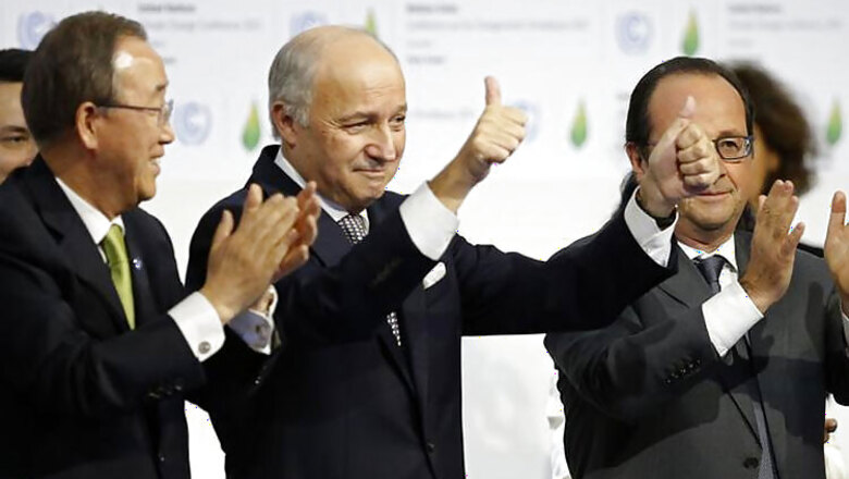 Historic climate deal sealed in Paris; aims well below 2°C limit