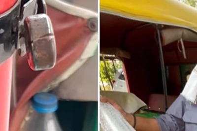 Woman Gifts Her Auto Driver Uncle A Water Bottle To Beat The Heat, Watch His Priceless Reaction