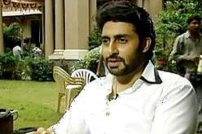 Abhishek to make TV debut | Dad copies me!