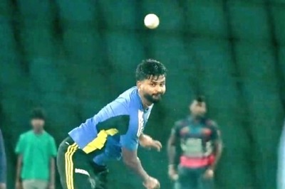 Shreyas Iyer Spotted Bowling In Nets Ahead Of ODI Series Against Sri Lanka