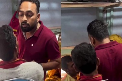 'Let Us Eat': Train Passengers Clash Over Seat Issues, Viral Video Has Internet Taking Sides
