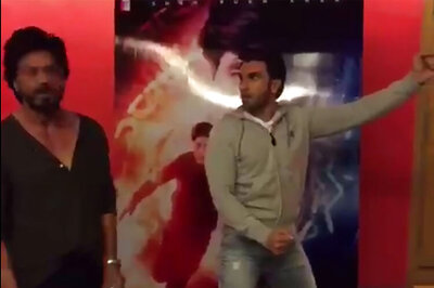 Ranveer Singh's dubsmash tribute to Shah Rukh Khan and Fan is just epic!