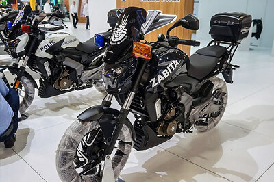 Bajaj Dominar 400 Modified as Police Bike Unveiled – See Pics