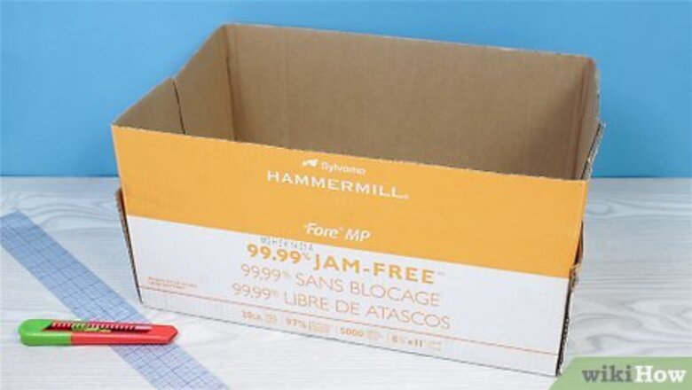 How to Make a Dollhouse from a Cardboard Box